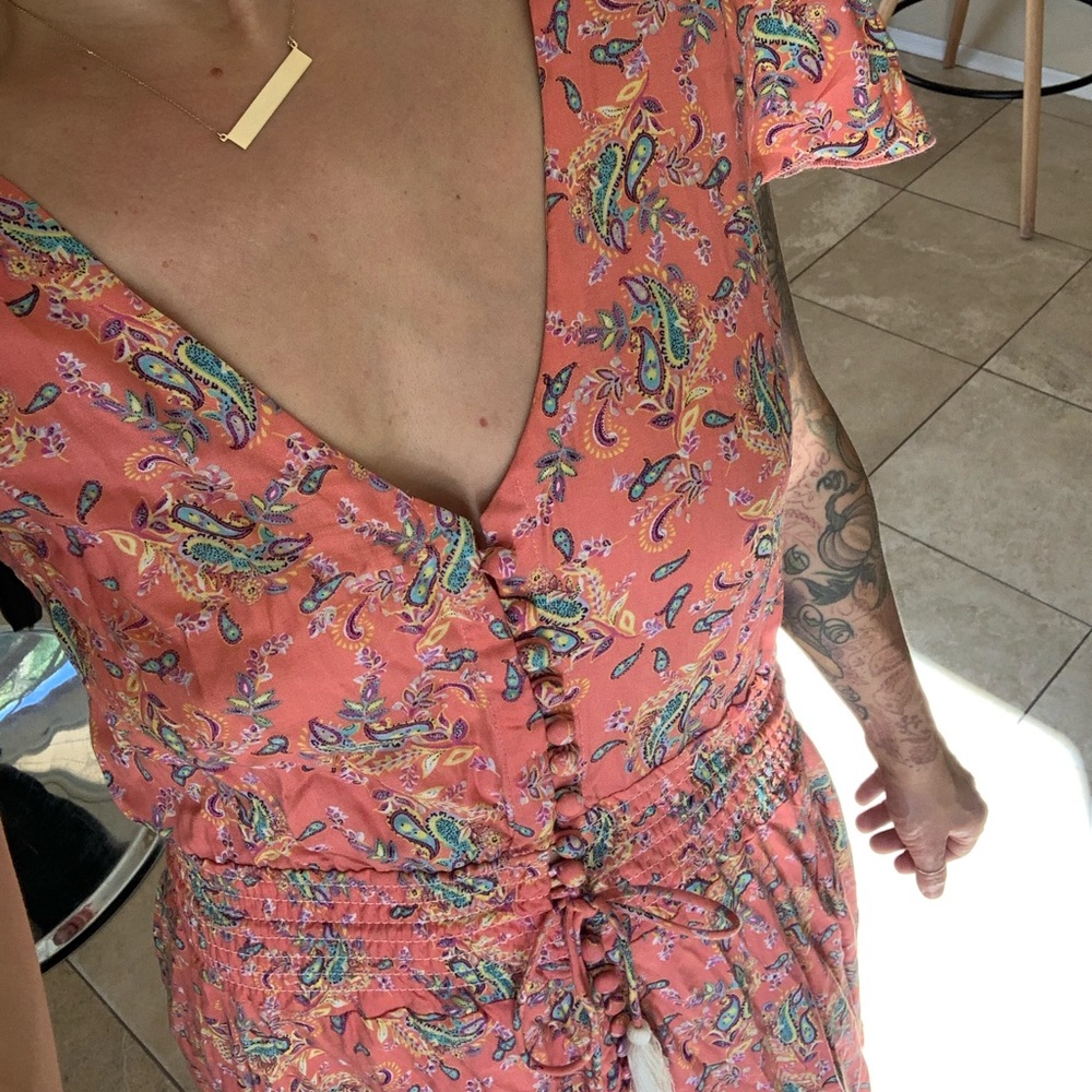 Open back maxi. High low - Picture 3 of 5